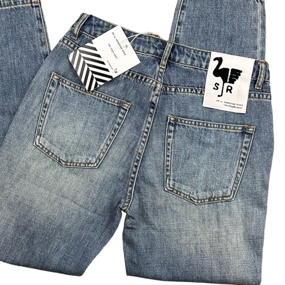 NWT Free People SR vs. SANDRINE ROSE “the virgin label” jeans.